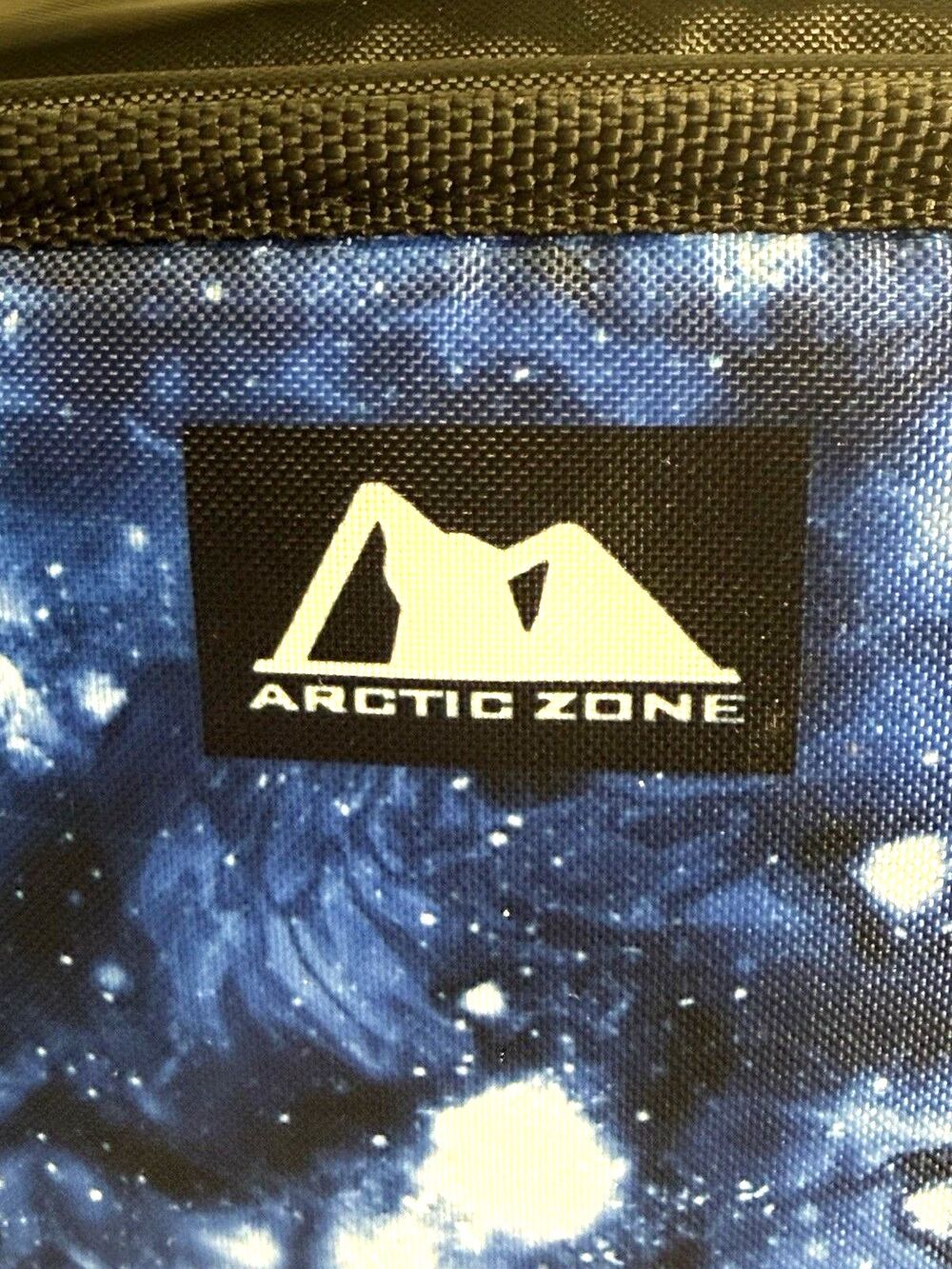 Artic Zone Blue/Wht Galaxy Insulated Hot/Cold Lunch Box - Picture 2 of 12